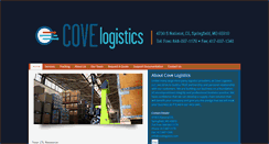 Desktop Screenshot of covelogistics.com